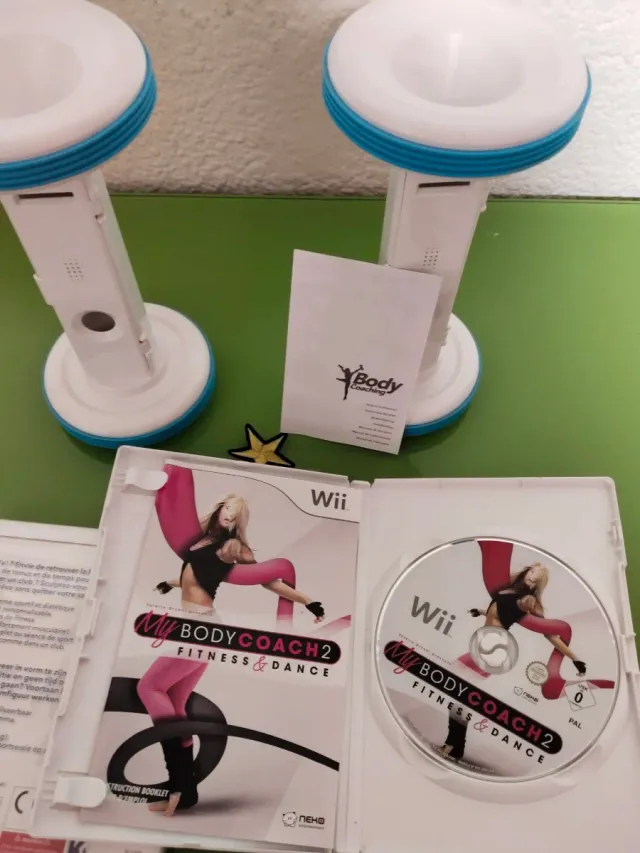 Pack Wii My Body Coach 1 y 2 + Pesas