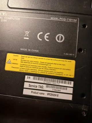 Sony VAIO Rosa / Pink