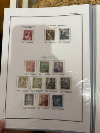 Precio a tratar. Sellos España 1950/1986