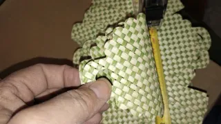 Scatoline bomboniera paglia intrecciata più di 90p