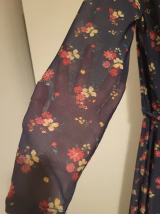 Vestido Springfield floral talla S