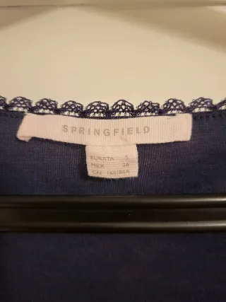 Vestido Springfield floral talla S