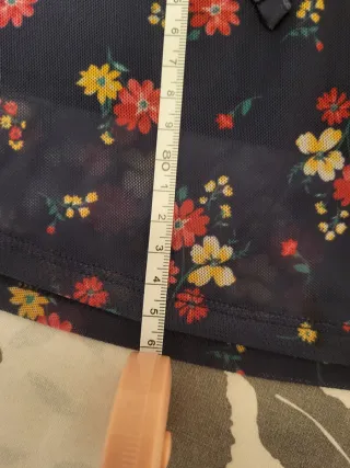 Vestido Springfield floral talla S