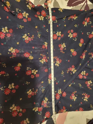 Vestido Springfield floral talla S