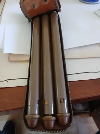 Cámara fotos Enna Werk años 50 + trípode