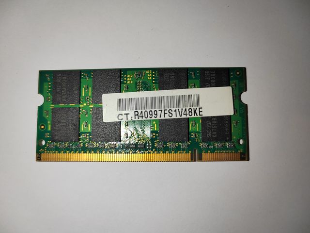 Memoria RAM Samsung 1GB DDR2 PC2-5300