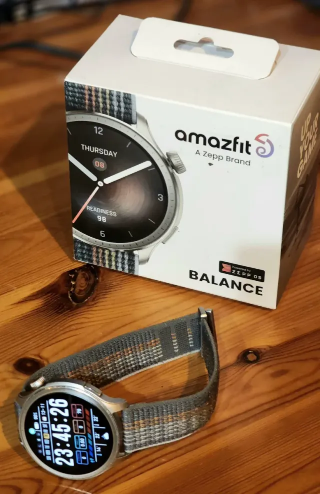 Amazfit Balance Marrón/Gris