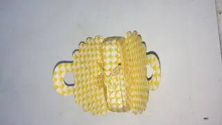 Scatoline confetti paglia giallo 90+ pz