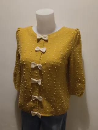 Jersey Pepa Loves mostaza talla S