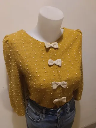 Jersey Pepa Loves mostaza talla S