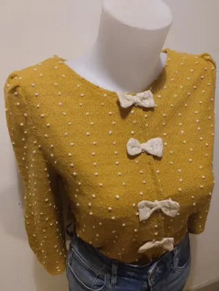 Jersey Pepa Loves mostaza talla S