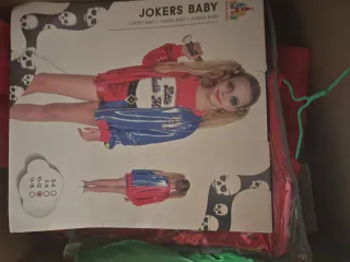 Disfraz JOKERS BABY niña