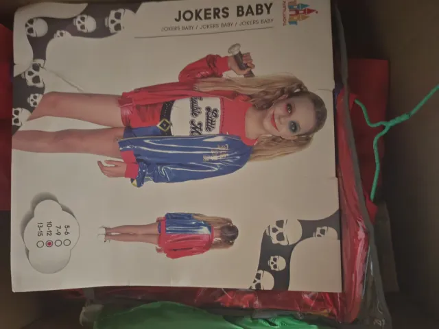 Disfraz JOKERS BABY niña