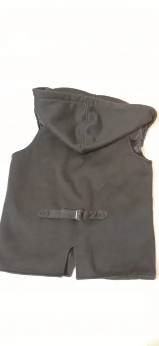 Gilet Alcott Uomo Nero con Cappuccio