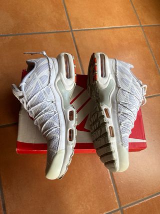 Nike TN Blancas Naranja