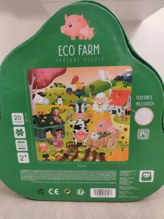 Puzzle niños 2 años con texturas