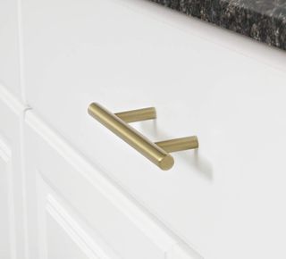 Maniglia per armadio in metallo dorato (30 maniglie)