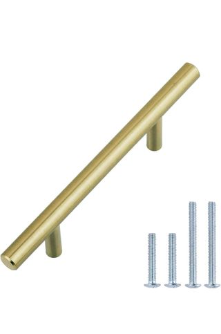 Maniglia per armadio in metallo dorato (30 maniglie)