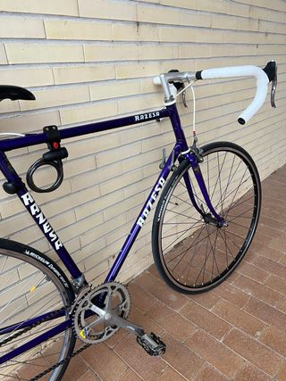 Bicicleta Carretera Razesa Morada