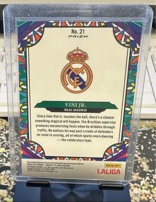 Vini Jr. Select 24/25 Stained Glass Panini