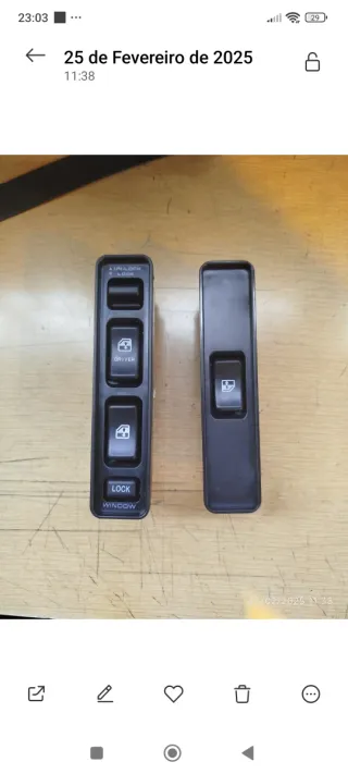 Interruptores Suzuki Vitara 1600