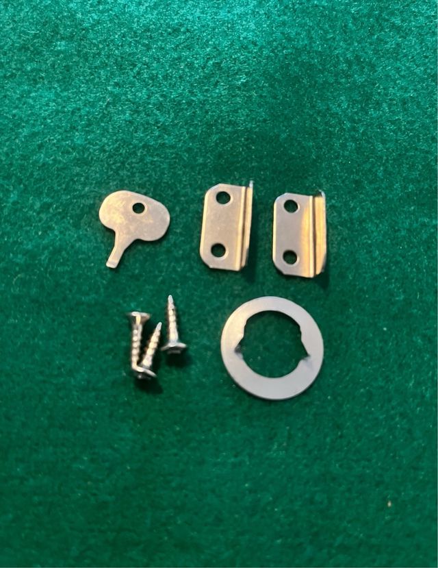 Cerradura de combinación negra