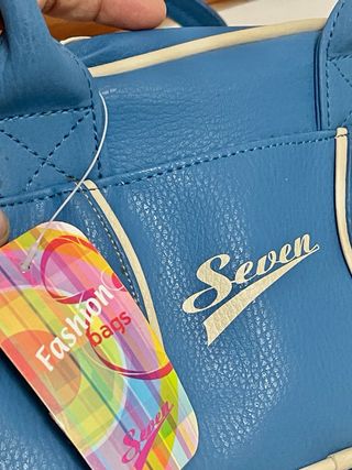 Piccola borsa Seven blu azzurra