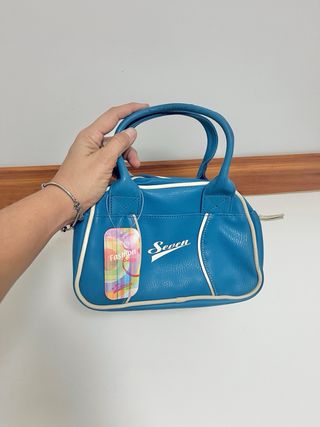 Piccola borsa Seven blu azzurra