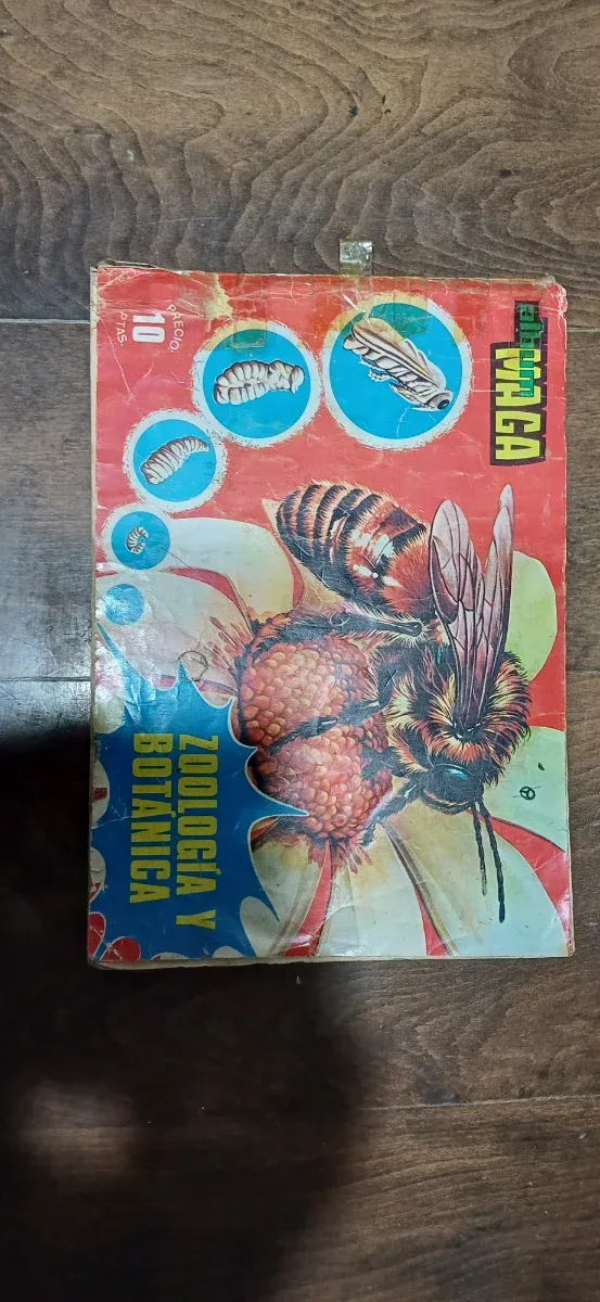 Álbum de cromos El Mundo Animal años 70 completo