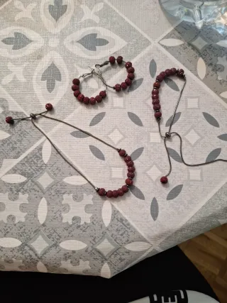 Conjunto Parfois: 2 pulseras y pendientes