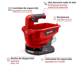 Esparcidor Einhell GE-US 18 Li-Solo