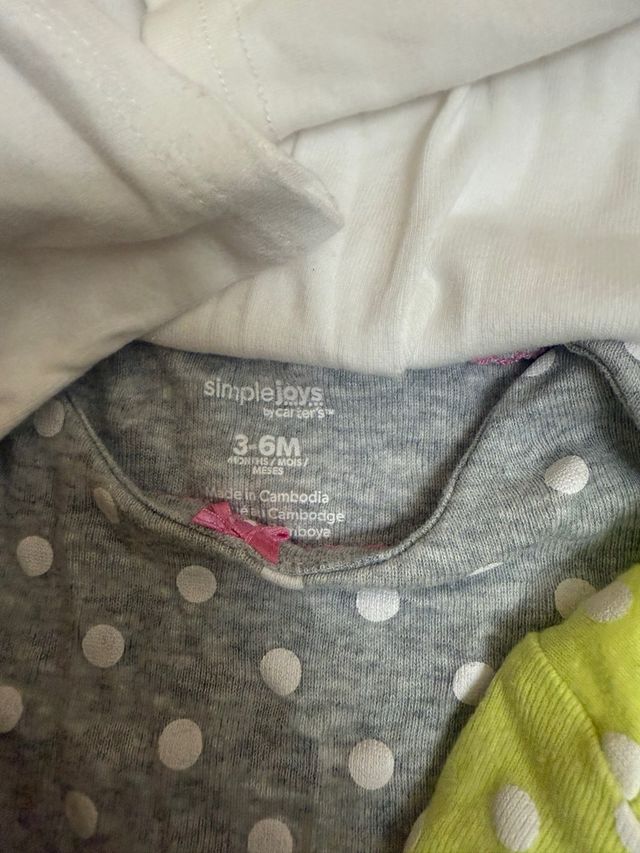 Lote Bodies Manga Larga Bebé