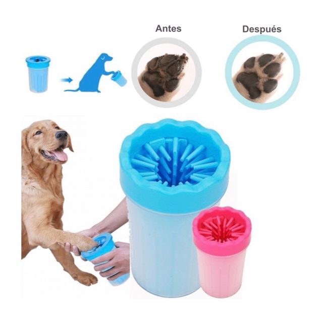 Limpia Patas Perro Azul