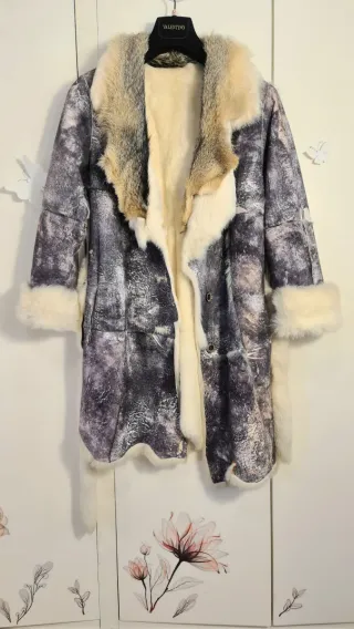 cappotto in vera pelle