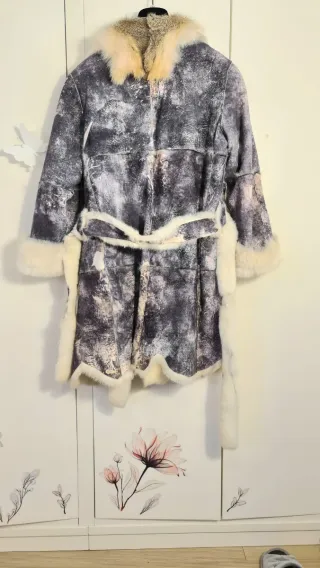 cappotto in vera pelle