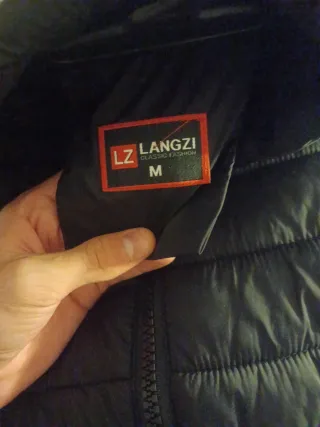 Chaleco acolchado negro