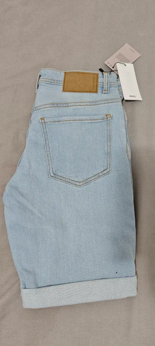 Bermuda vaquera Mango Slim fit Talla 32