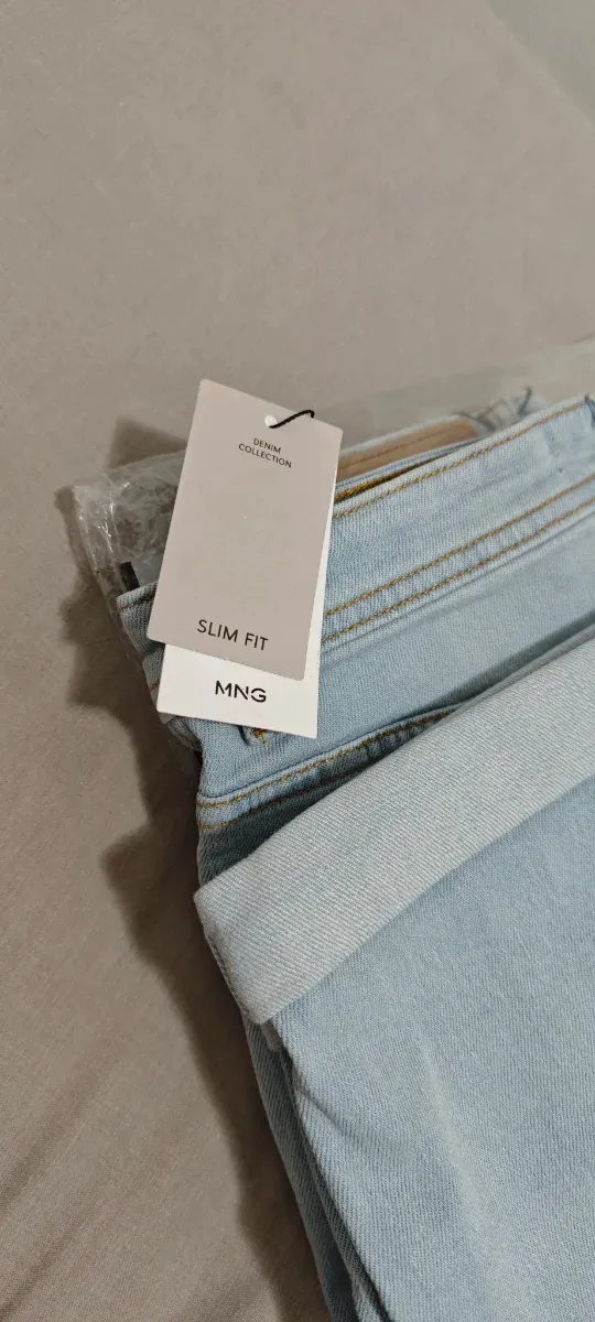 Bermuda vaquera Mango Slim fit Talla 32