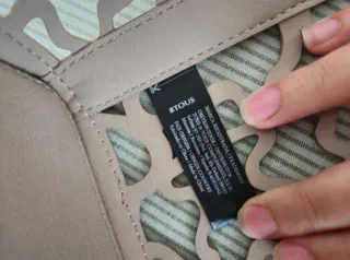 Bolso Tous Kaos Beige. Tamaño normal,no es el mini