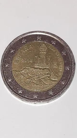 Moneda 2€ España 2014