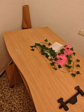 Escritorio de madera