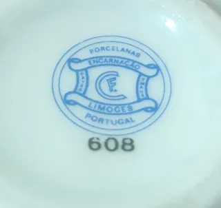 Caja porcelana vintage margaritas Limoges