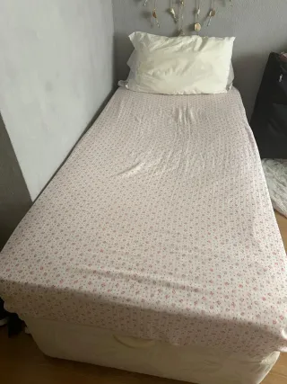 Cama canapé con almacenaje