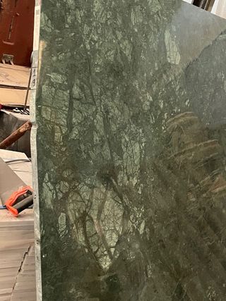 Posacubiertos de mármol Verde