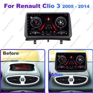 Radio de coche para Renault Clio 3 2005-2014