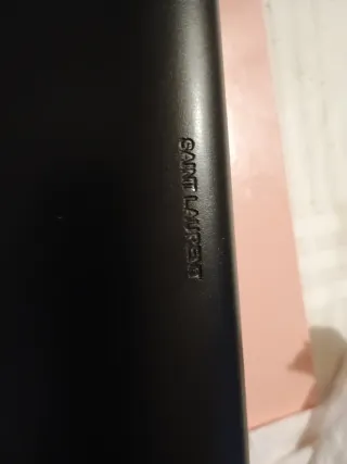 Funda de gafas Saint Laurent negra