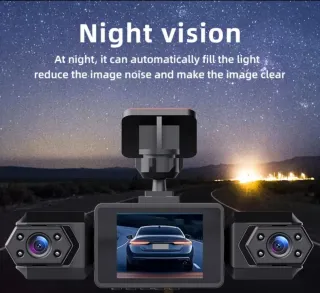 Dash Cam 4 Canali 1080P Full HD