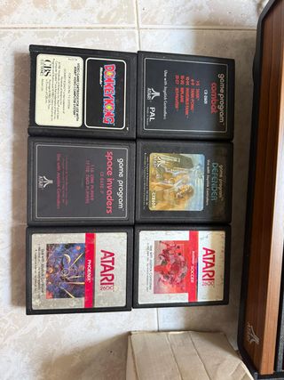 Atari 2600 CX Consola Original + Juegos