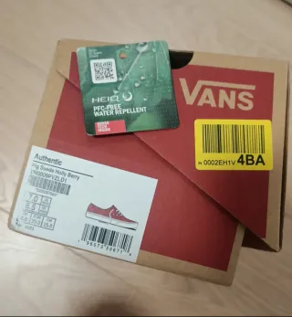 Vans rosa repelentes al agua - SIN ESTRENAR!!