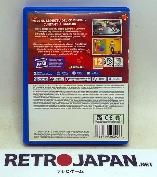 Reality Fighters - Sony PS Vita